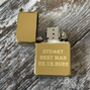 Personalised Engraved Gold Lighter, thumbnail 1 of 8