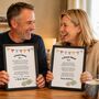 Personalised 50th Birthday Gift Print Special Poem, thumbnail 4 of 11