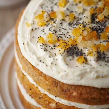 Vegan Lemon And Poppyseed Cake, 2 of 3