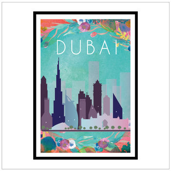 Dubai, My Dubai Landmarks Art Print, 2 of 3