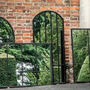 Bordeaux Arched Outdoor Window Mirror, thumbnail 1 of 7