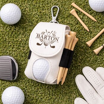Personalised Golf Holder Tag Case, 2 of 3