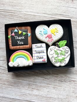 Personalised School Or Nursery Thank You Biscuit Gift, 6 of 7