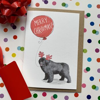 Personalised Dog Breed Christmas Card, 5 of 12