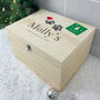 Personalised Santa Hat Paws Pet Christmas Eve Box, thumbnail 6 of 7