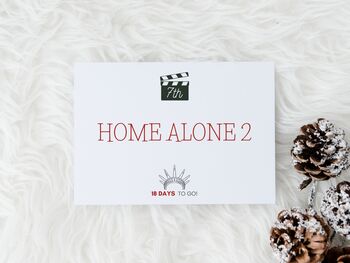 Personalised Movie Advent Calendar Countdown To Christmas, 2 of 8