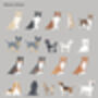 Choose The Breed Dog Note Cards With Envelopes, thumbnail 5 of 9