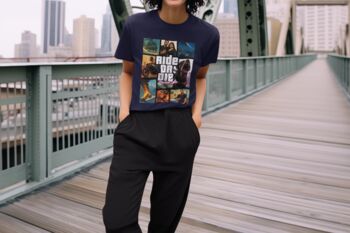 Personalised Vice Streets Collage T Shirt With Up To Three Pictures, 4 of 12