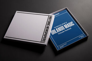Orlando Magic Personalised Nba Basketball Gift Newspaper Book, 4 of 12