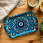 Set Of Two Decorative Metal Tray / Double Sided | Gifts, thumbnail 8 of 9