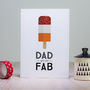 Retro Father's Day Card For Dad 'You Are Fab', thumbnail 1 of 5