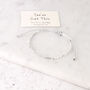 Sterling Silver 'You've Got This' Morse Code Bracelet, thumbnail 4 of 6