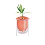 Flo, Self Watering Planter, Coral, Designed In Cornwall, thumbnail 4 of 5
