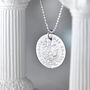 In Memory Of The Good Old Days Sterling Coin Pendant, thumbnail 1 of 4