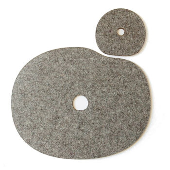 Millstone Felt Table Mat And Coaster, 4 of 4
