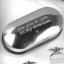 Personalised Oval Cufflink Box, thumbnail 2 of 7