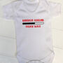 Personalised Mood Loading Babygrow/T Shirt, thumbnail 1 of 9