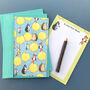 Fox And Friends Personalised Writing Set, thumbnail 3 of 10