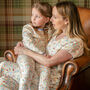 Childrens Organic Cotton Rainbow Pyjamas, thumbnail 3 of 6