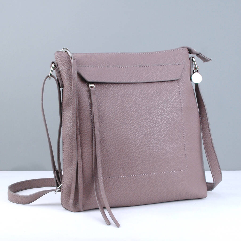 Personalised Vegan Leather Shoulder Bag By Penelopetom