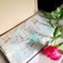 Pink Rose Flower Stem Faux Glass Flowers, thumbnail 8 of 11