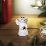 Little Bear Co. Angel Bear Ceramic Charm In Gift Box, thumbnail 1 of 4