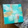 Sold Flowery Design Ceramic Coasters | Set Of Two/Four, thumbnail 3 of 8
