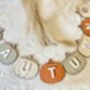 Wooden Autumn Bunting Decorations, thumbnail 1 of 5