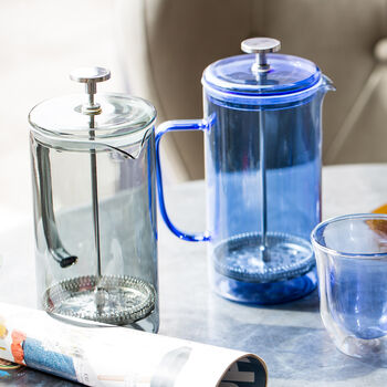 Coloured Glass Cafetiere, 3 of 6