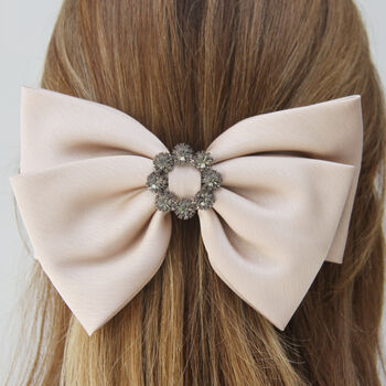 Crystal Rosette Hair Bow, 3 of 7