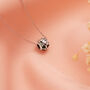 Silver May Birthstone Necklace Personalised Gift Box, thumbnail 3 of 5