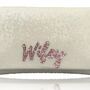 Wifey Sequin Wedding Day Bridal Clutch, thumbnail 7 of 7