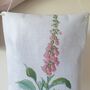 Lavender Sachet Hanging Decoration With Foxglove Print, thumbnail 7 of 8