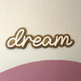 Large Custom Wooden Word Signs In Curly Font, thumbnail 2 of 4