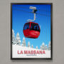 La Massana Ski Resort Poster, thumbnail 1 of 6