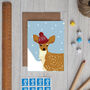 Christmas Woodland Animals Wrapping Paper, thumbnail 3 of 6