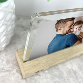 Personalised 'Our First…' Wooden Base 6x4' Photo Frame, 9 of 11