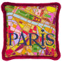 J'aime Paris City Map Tapestry Kit, thumbnail 1 of 5