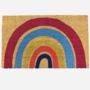 Bright Rainbow Doormat, thumbnail 3 of 3