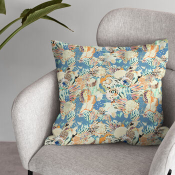 Autumnal Flora Cushion Cover, 3 of 5