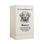 Personalised Dog Breed Small Memorial Urn, thumbnail 3 of 4