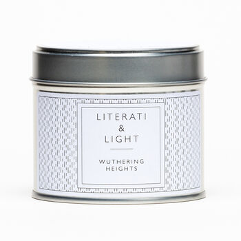 Wuthering Heights Heather And Rain Literary Soy Candle, 3 of 4