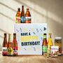 Happy Birthday Belgium Breweries Craft Beer Gift Box With Glass, thumbnail 1 of 7