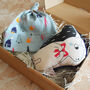 Baby Hat And Rattle Gift Set, thumbnail 10 of 12