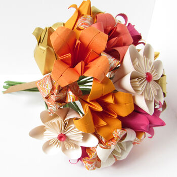 Spring Origami Bouquet, 6 of 11