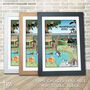 Whipsnade Zoo, Bedfordshire Travel Print, thumbnail 2 of 5