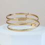 Coiled Snake Bangle, thumbnail 3 of 5