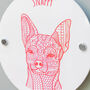 Personalised Chihuahua Wall Plaque, thumbnail 3 of 4