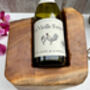 Hand Carved Driftwood Single Wine Bottle Holder Gift, thumbnail 9 of 9