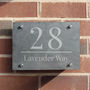 Personalised Large Number Slate House Sign, thumbnail 3 of 6
